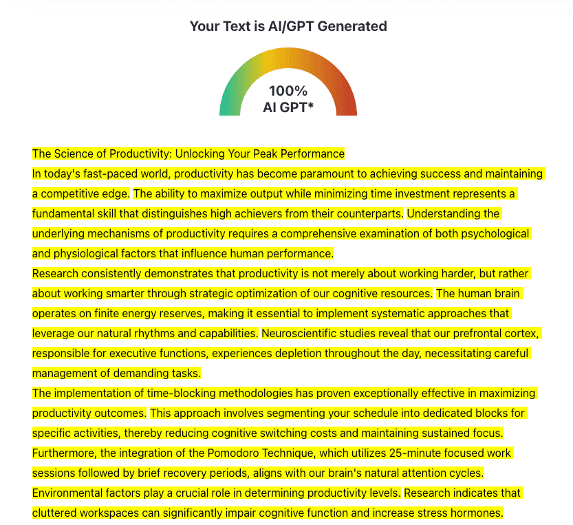 Generic AI text vs human-like writing 1